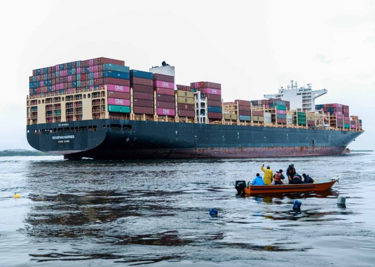 Ocean Pact Derrocagem Paranagua Amarracao Desmonte 80