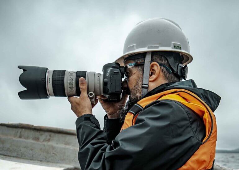 Industrial photographer