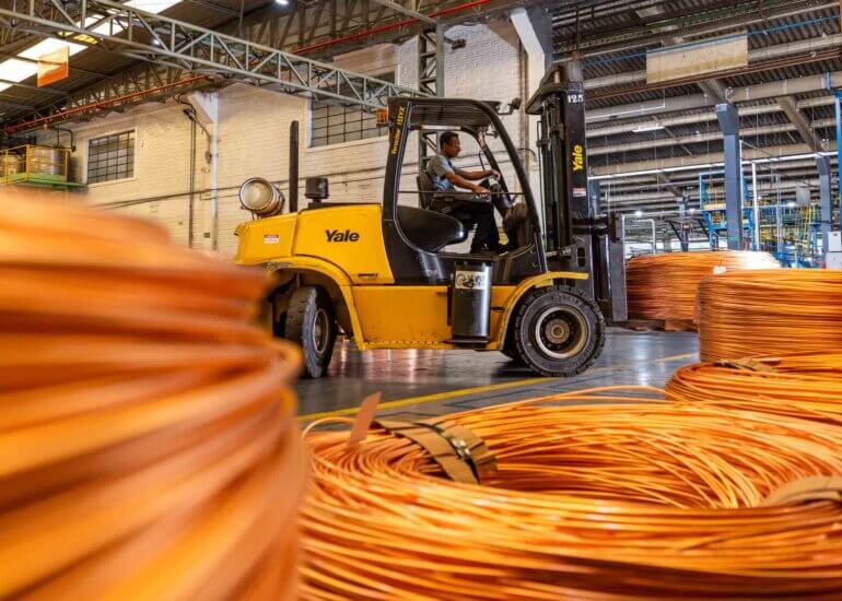 fotografia industrial cabos de cobre asta 09